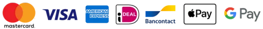 Supported Secure Payment Methods: Visa, Mastercard, PayPal